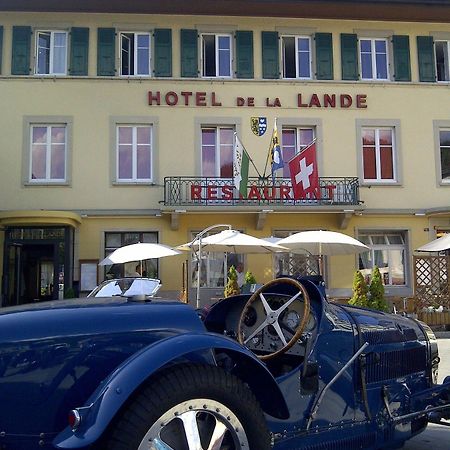 Hotel De La Lande Le Brassus Restoran fotoğraf