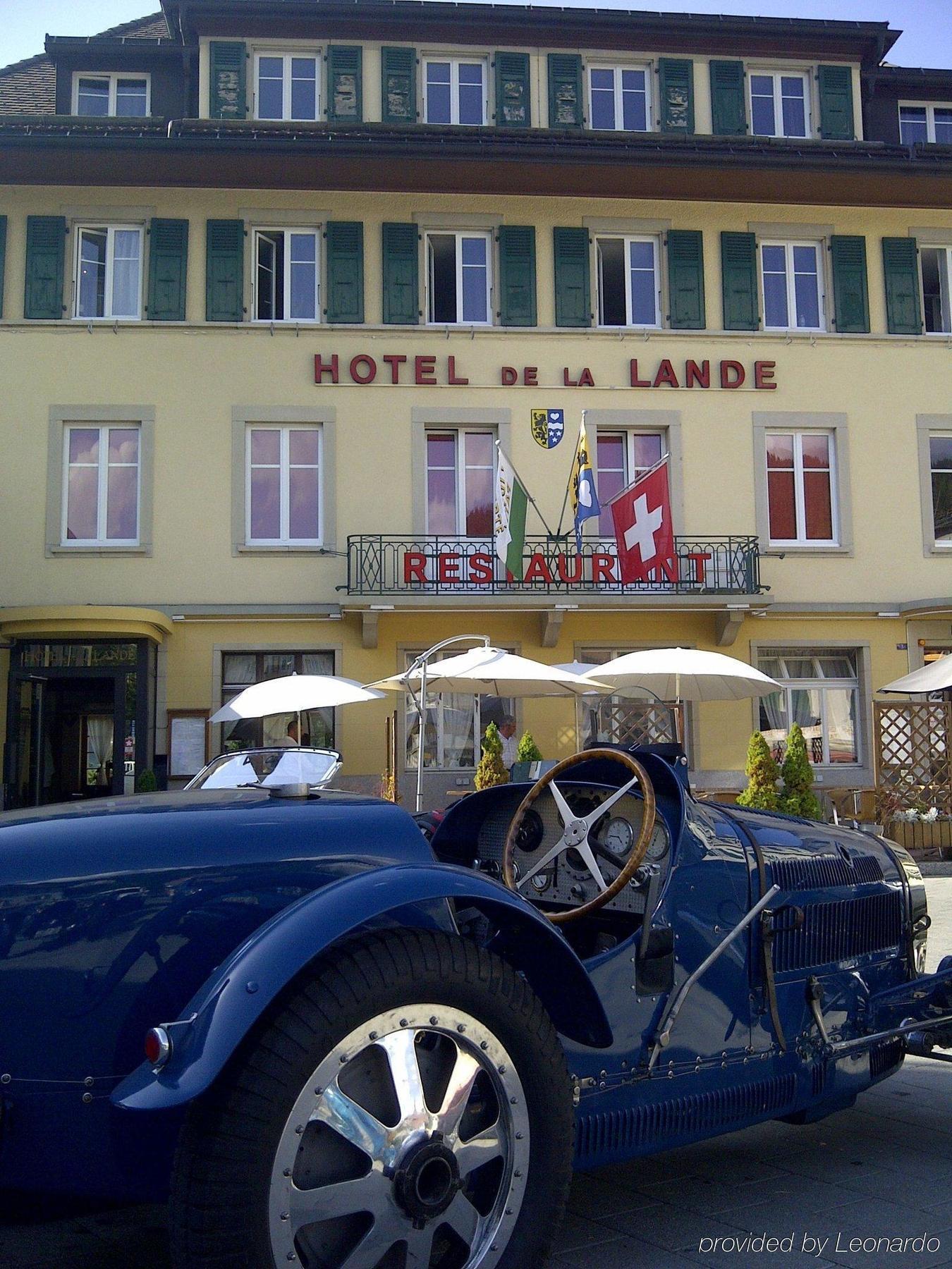 Hotel De La Lande Le Brassus Restoran fotoğraf